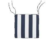 Gartenstuhlkissen 8er Set SASSARI 46 x 46 cm Marineblau_774864
