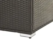 Aufbewahrungsbox MODENA 155 cm 75 cm Polyrattan Braun_776487