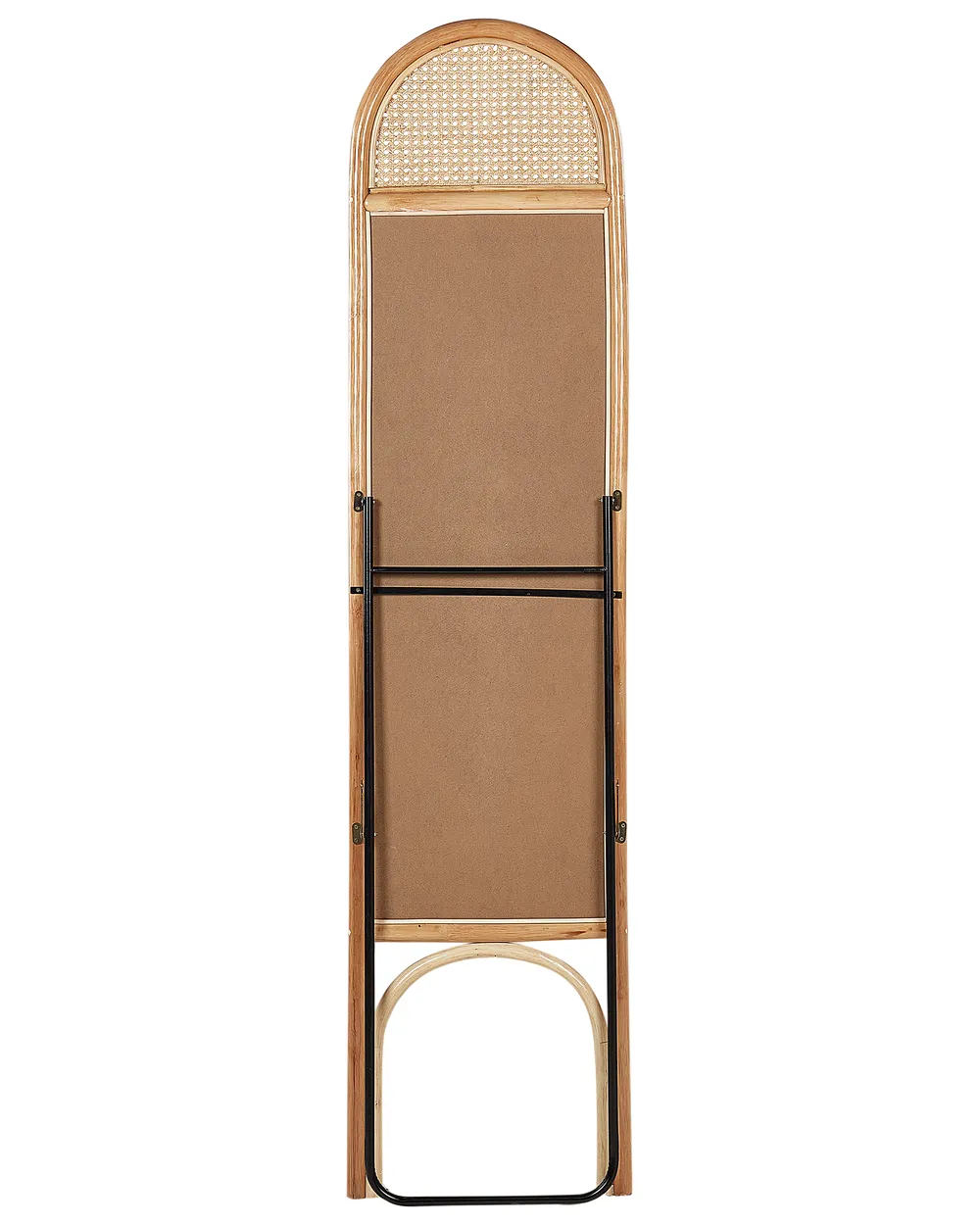 Standspiegel BRUSSEY 170 cm Rattan Naturfarben_938897