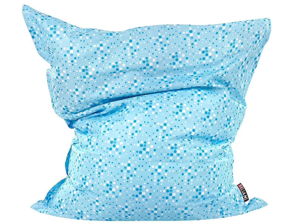 Bean Bag Cover FUZZY 140 cm 180 cm Blue