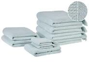 Set of 9 Towels ATIU Terry Cotton Mint Green_843362
