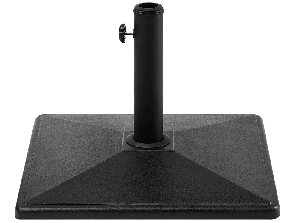 Sonnenschirmfuß CERVO Quadratisch Schwarz 20 kg