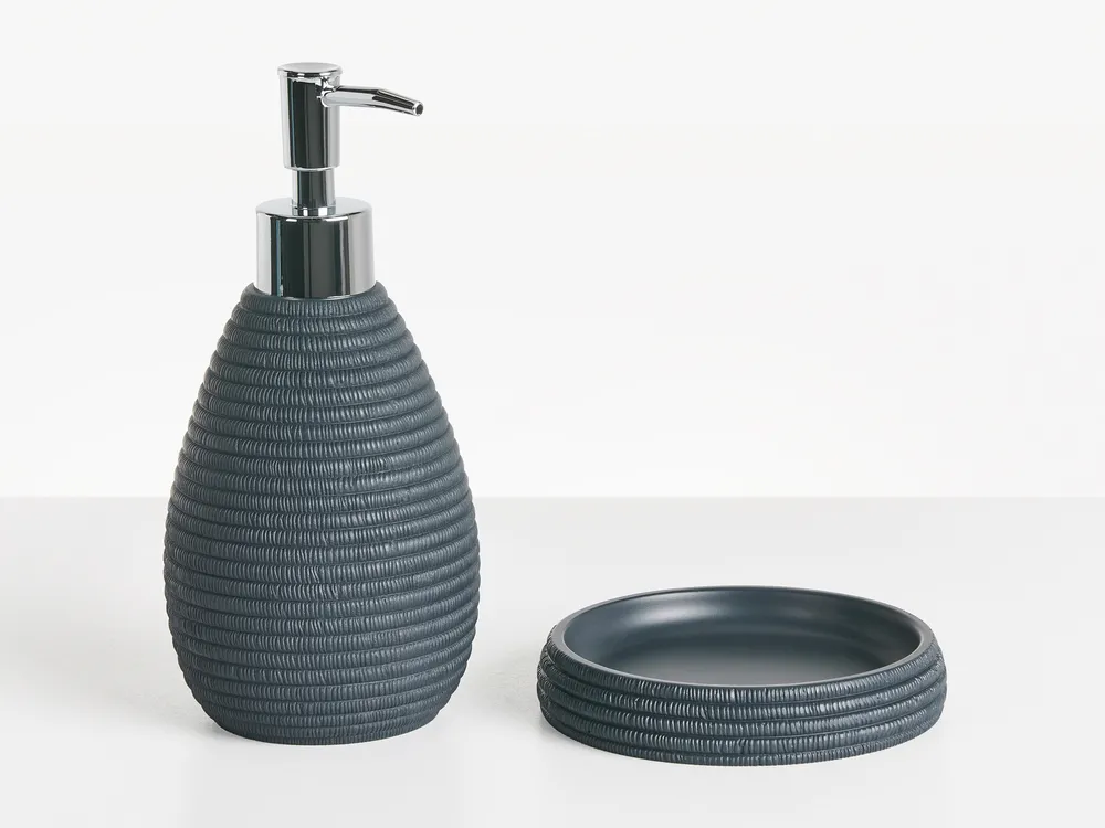 Badaccessoires Set 5-teilig QUILCA Dunkelblau_996504