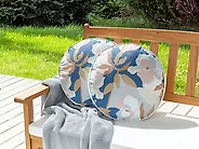 Set of 2 Outdoor Cushions VEREZZI Floral Pattern 40 x 40 cm Multicolour_1182683