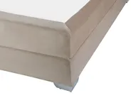 Boxspringbett Samtstoff CONSUL 180 x 200 cm Hellbeige_736389