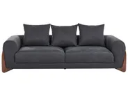 Sofa 3 Seater VINLIDEN Black_1048208