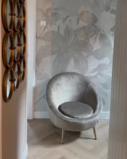 Armchair LANGA Velvet Taupe_975256