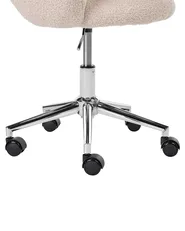 Desk Chair WHIZZY Boucle Light Beige_1062647
