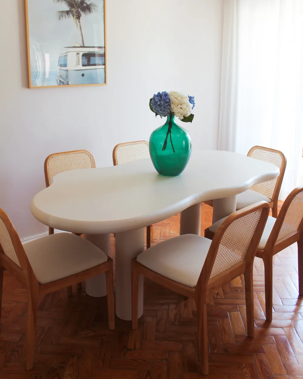 Esstisch ONDLE Cremeweiß 188 cm 94 cm_1006220