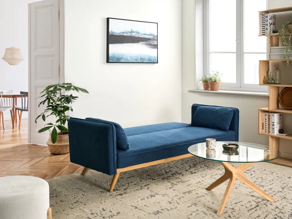 Sofa Bed ASAA Fabric Blue_993883