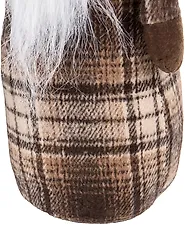 Weihnachtsdekoration 3er Set NAKKILA 51/55/66 cm Zwerg Braun_1174284