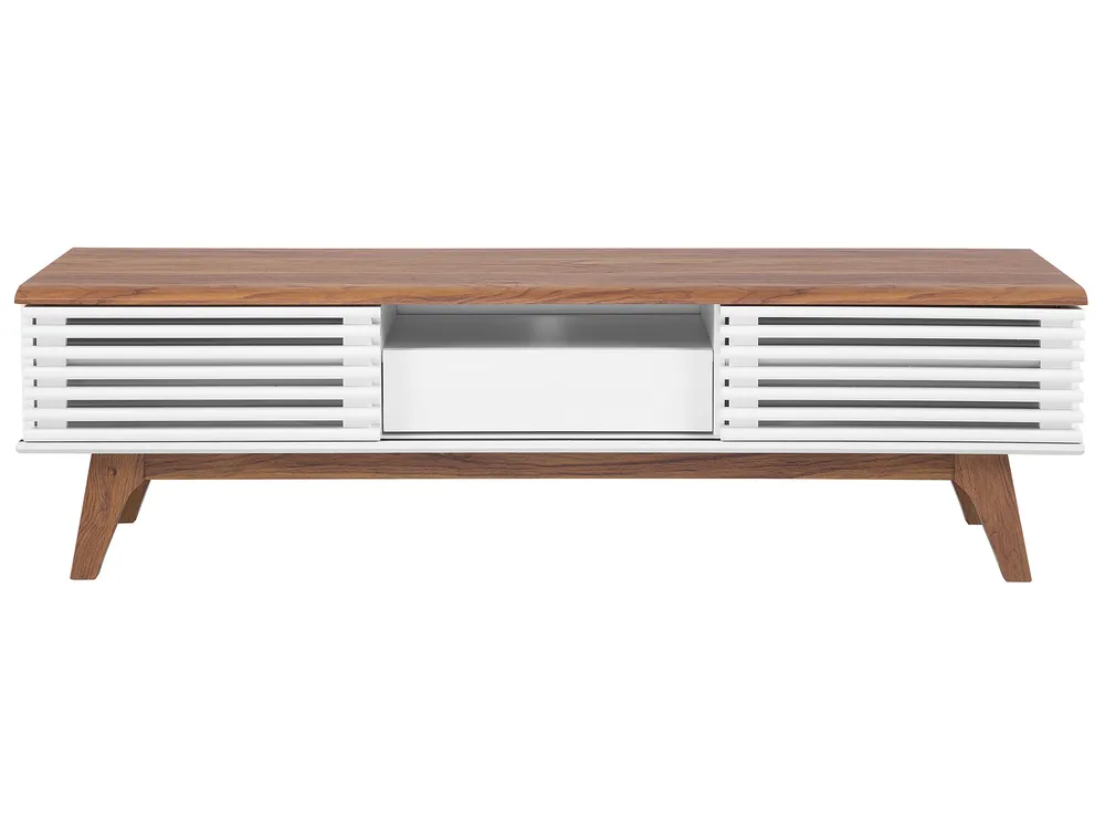 TV Stand DETROIT Brown/ White_732751