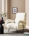 Armchair SVALOV Corduroy Off-White
