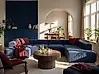 Modul Ecksofa 5-Sitzer ARDAL Cord Dunkelblau linksseitig