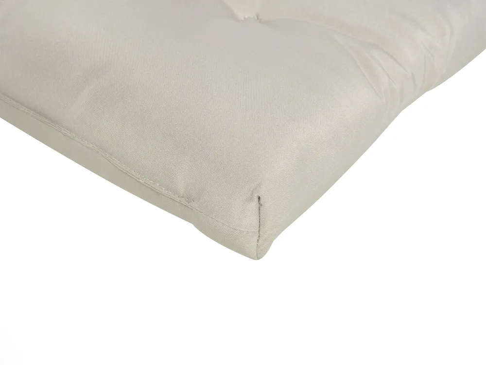 Sun Lounger Pad Cushion CESANA PREMIUM 192 x 56 cm Taupe_988068