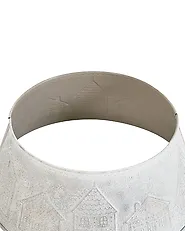 Christmas Tree Collar HEINOLA 72 cm Iron Off-White_1171215