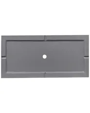 Blumenkübel MYRA 50 cm Grau_896341