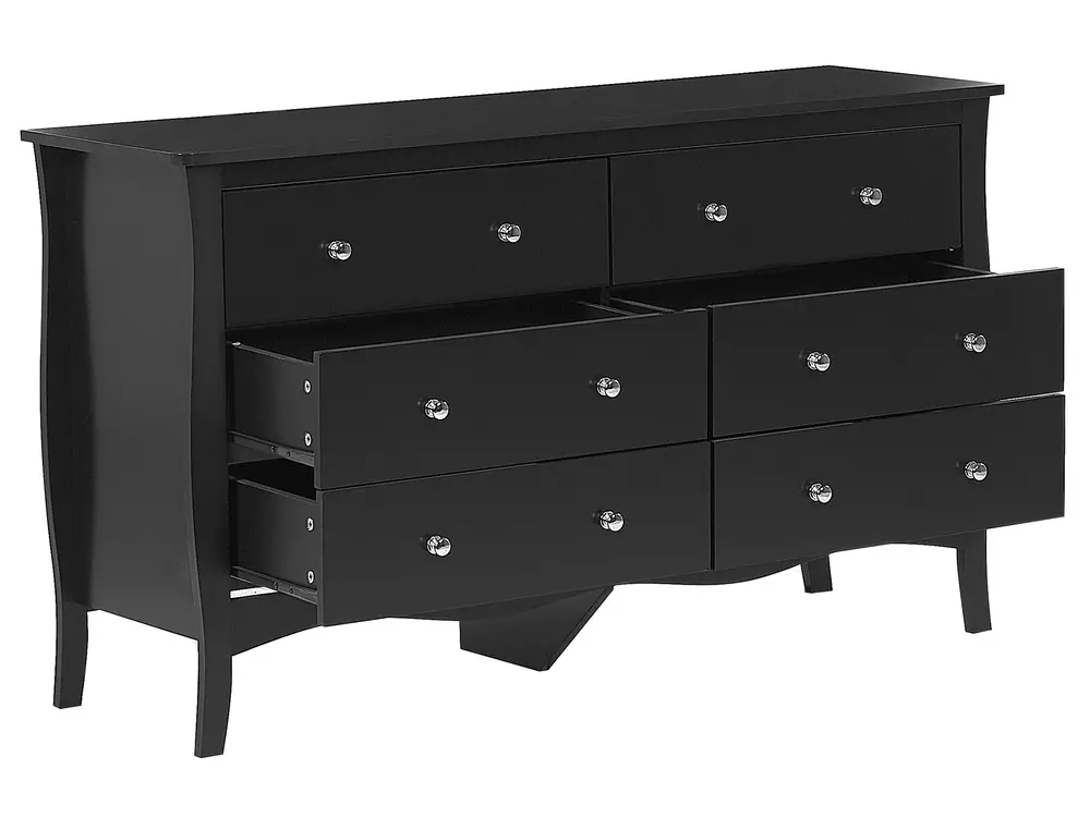 6 Drawer Chest WINCHESTER Black_786339