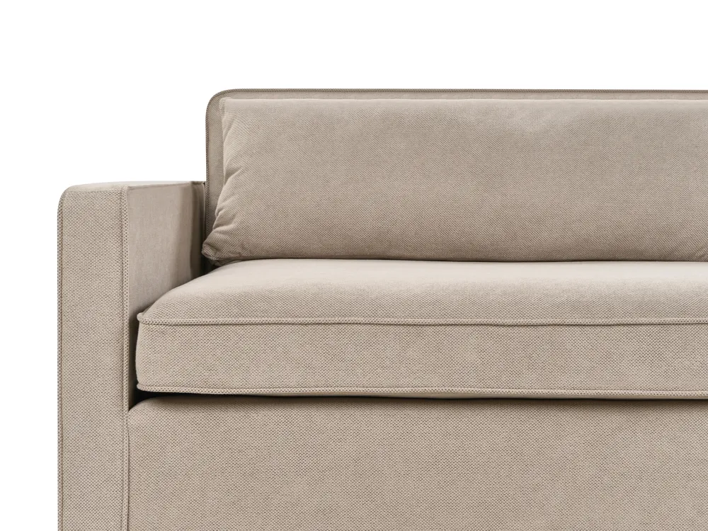 Sofa 3-Sitzer VINSTRA Stoff Taupe_916120