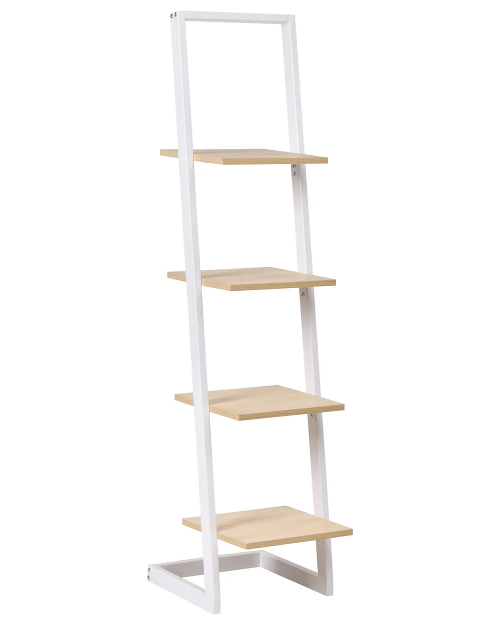 Regal mit 4 Ebenen JOPLIN 143 cm Weiß