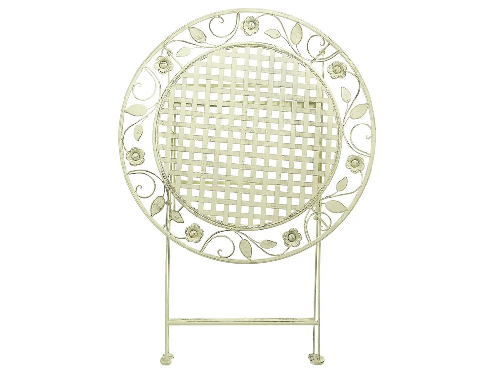 Outdoor Bistrotisch BIVIO 70 cm 70 cm Metall Hellgrün_806656