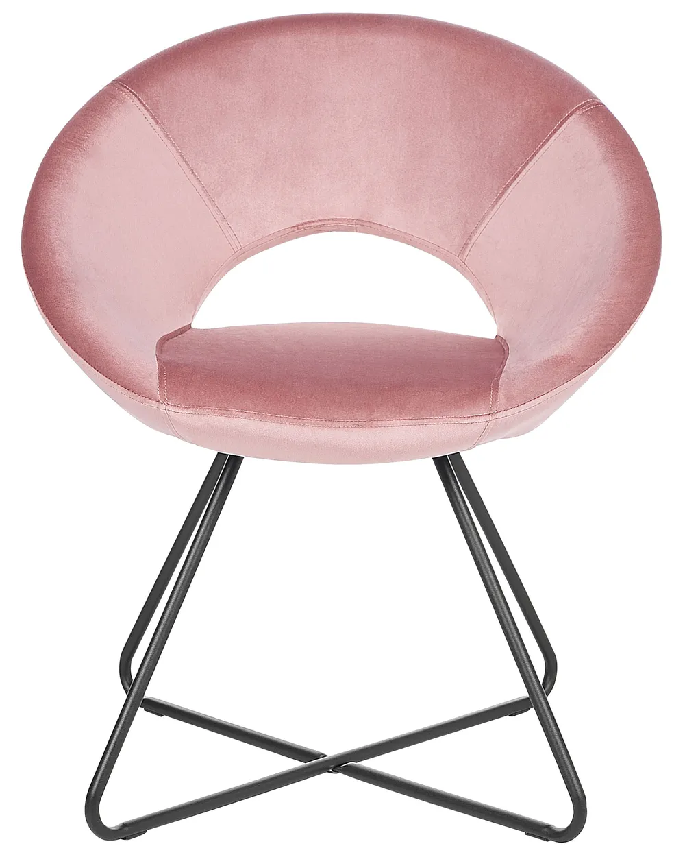 Dining Chair RACHEL Velvet Pink_860937
