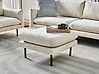Ottomane VINTERBRO Stoff Hellbeige