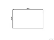 Fußmatte TANALIAN Bunt 45 x 75 cm Blume Kokosfasern_1049661
