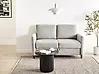 Sofa 2-Sitzer MARE Stoff Grau