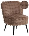 Sessel VOSS Webpelz Hellbraun
