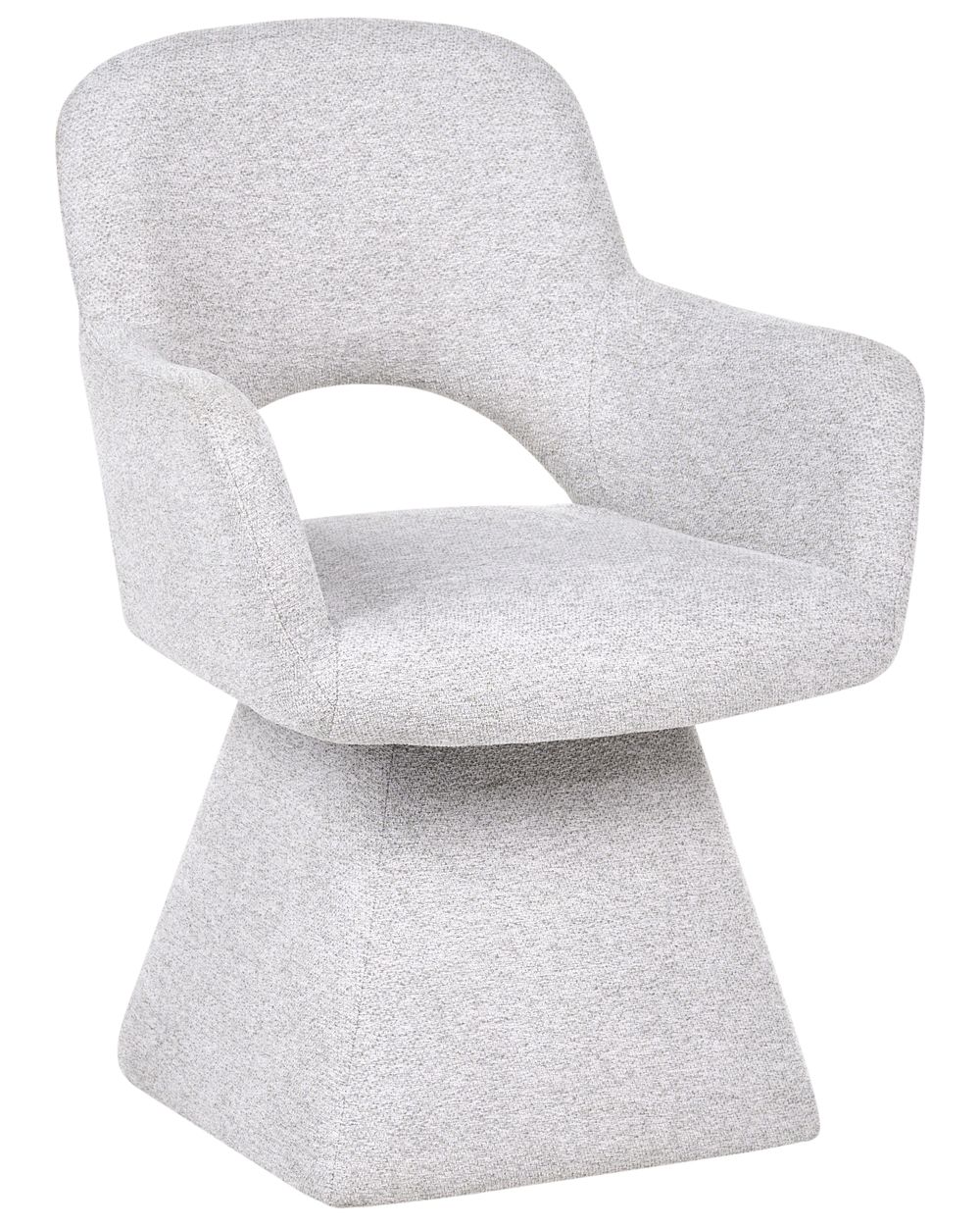 Chaise de salle à manger VALLBY Tissu Gris clair