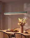 LED Hängeleuchte MARA Metall Mintgrün