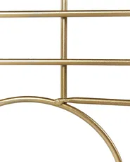 Raumteiler 3-teilig TURANIA 100 cm 170 cm Gold_936207