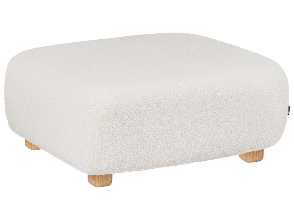 Modular Sofa 3 Seater AMLI with Ottoman Boucle Off-White_1070137