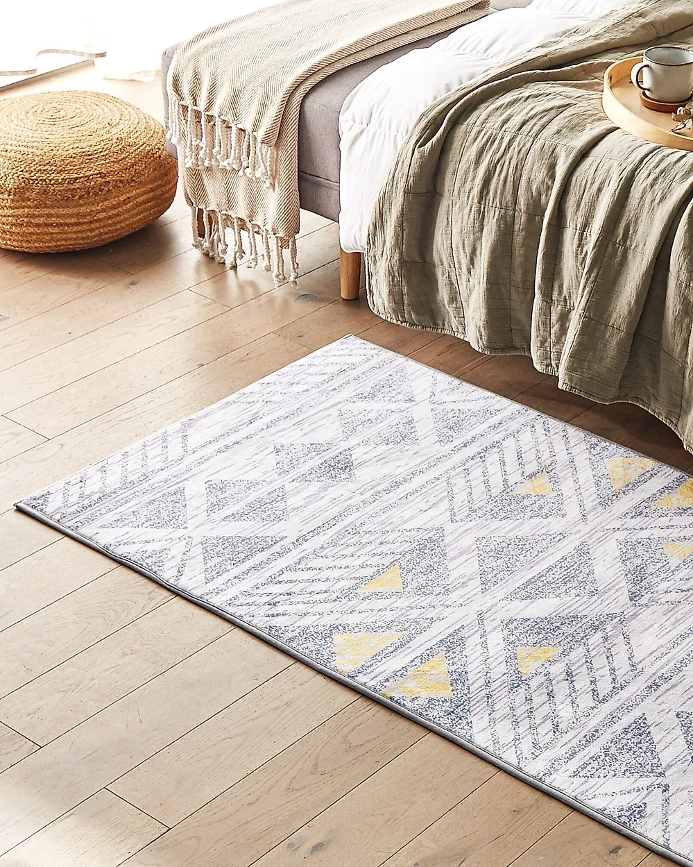 Rug KARGI Grey 80 x 150 cm_1177424