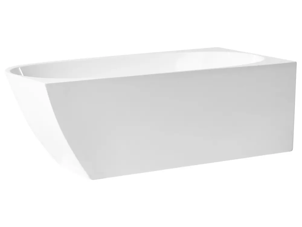 Eckbadewanne PARNAIBA 170 x 80 cm Weiß rechtsseitig_1017375
