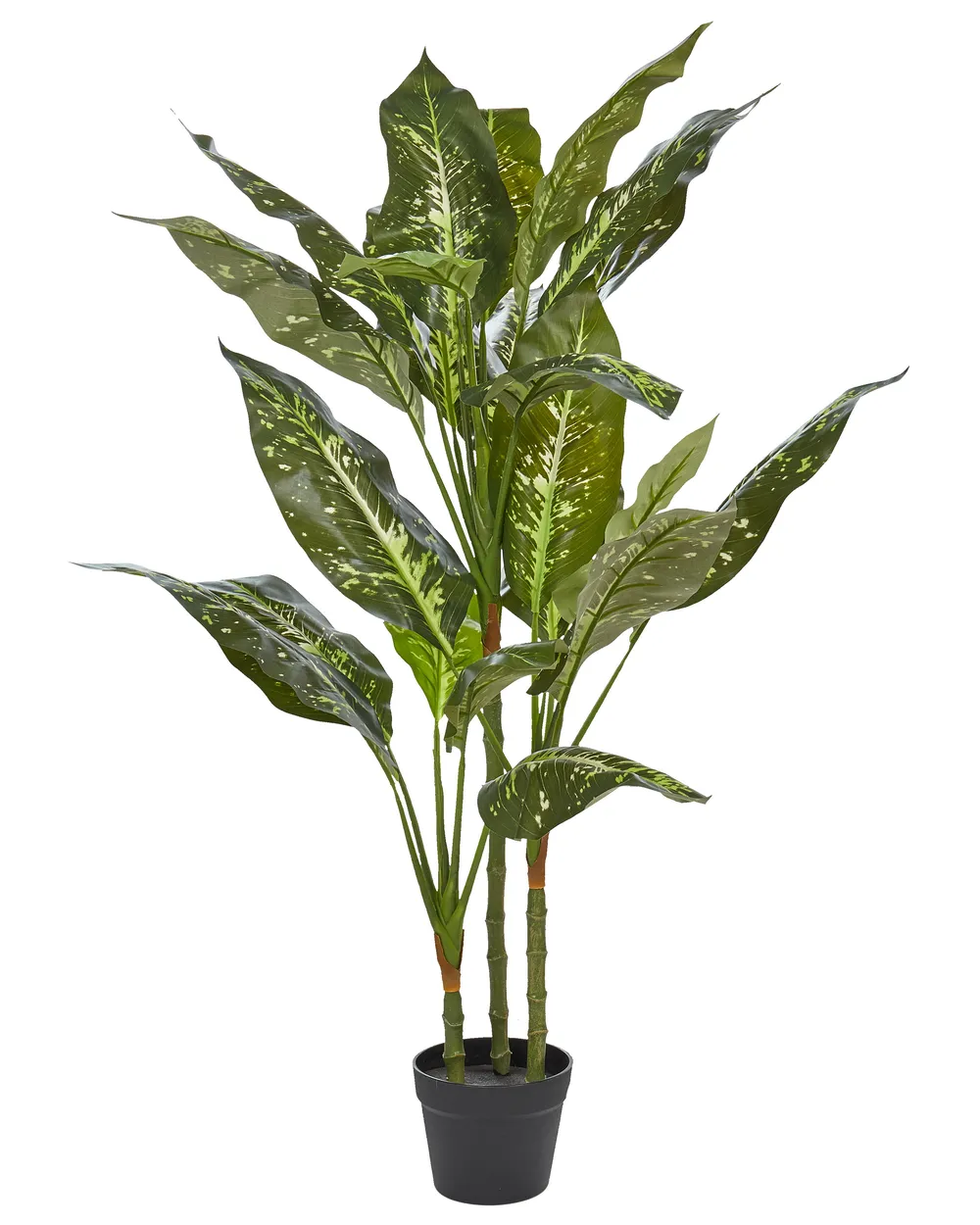 Kunstpflanze DIEFFENBACHIA 110 cm Grn - Beliani.de