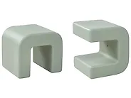 Set of 2 Side Tables MOZIA Green_1166087