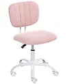 Chaise de bureau BUBBLY Tissu Rose