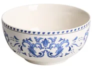 Tafelservice 24-teilig GALANGAL Porzellan Weiß / Blau_1068987