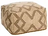 Pouf GOPI Jute Beige