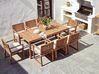 Gartenstuhlkissen 8er Set SASSARI PREMIUM 46 x 46 cm Cremeweiß