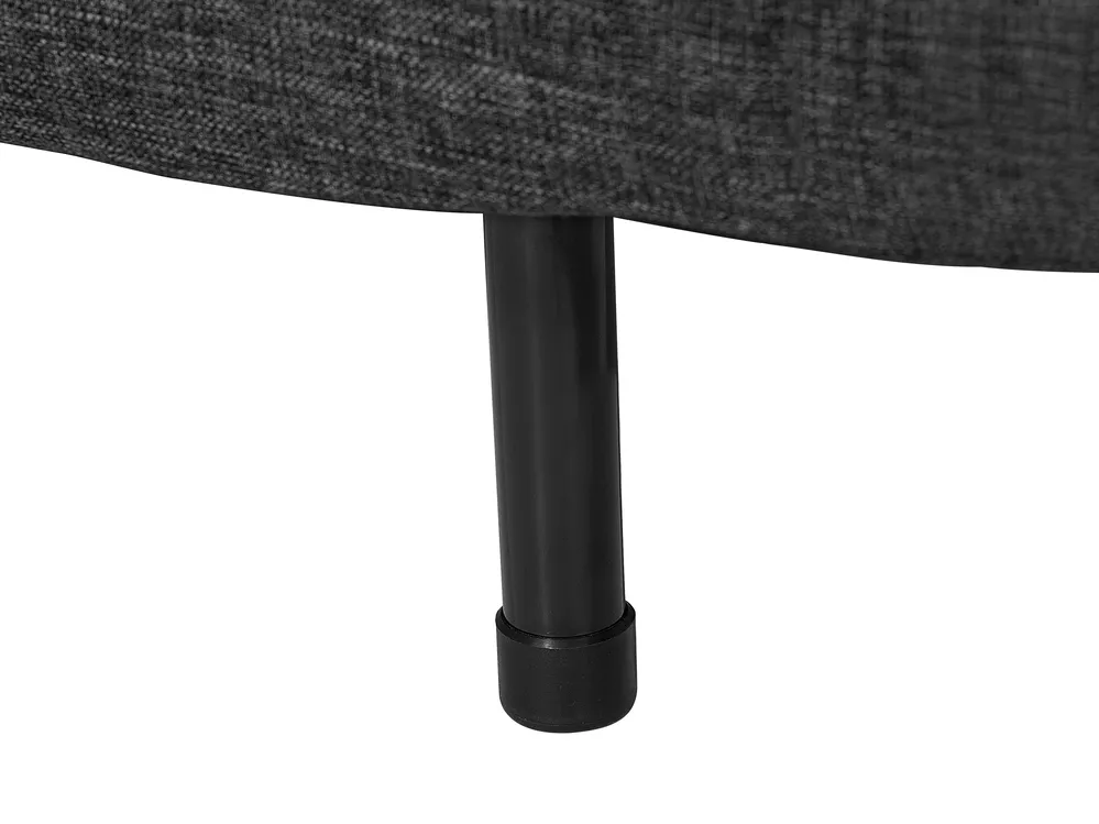 1-Sitzer Schlafsofa SETTEN Stoff Dunkelgrau_733205