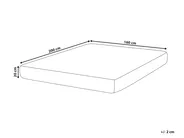 Taschenfederkernmatratze SPRING 7 PLUS H2/3 Mittel 160 x 200 cm_916486