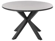 Gartenmöbel Set 4-Sitzer MALETTO/TAVIANO inkl. Kissen Metall Grau / Schwarz_993831