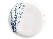12-Piece Dinnerware Set MAHLEB Porcelain White/Blue_1191953