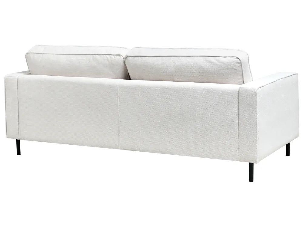 Sofa Set 4-Sitzer SAVALEN Stoff Cremeweiß_998069
