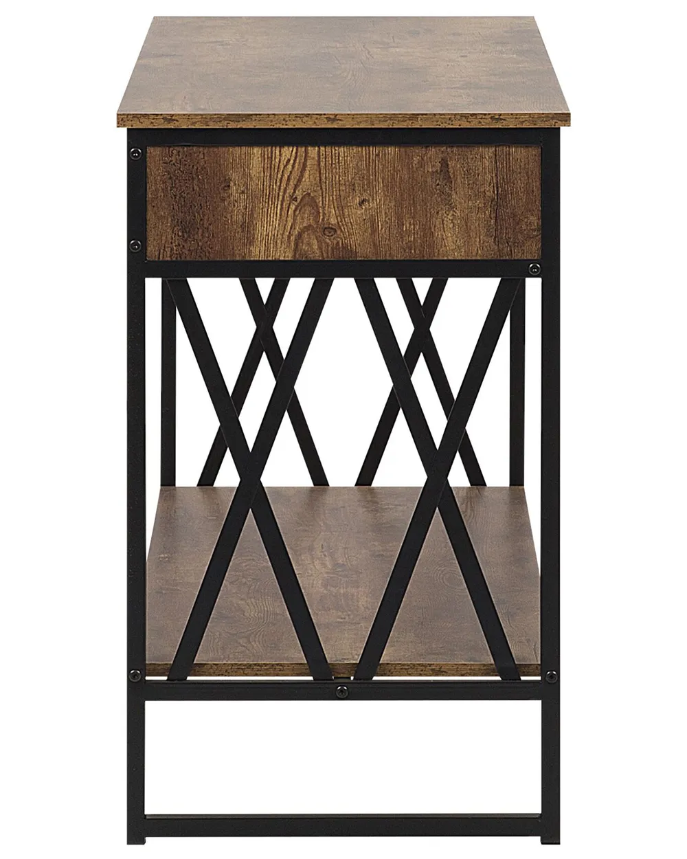 Console Table AYDEN Dark Brown_757252