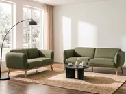 Sofa 3 Seater LJUNG Fabric Olive Green_1076555