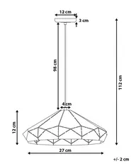 Pendant Lamp NEVOLA Metal White_690780